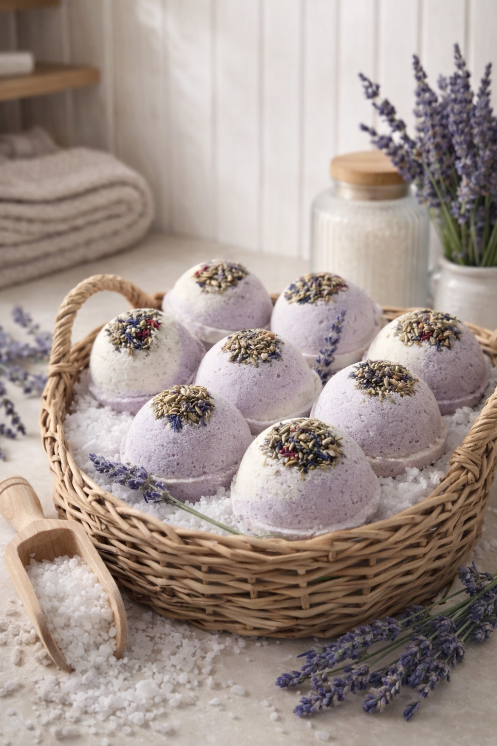 Salted lavender & White tea